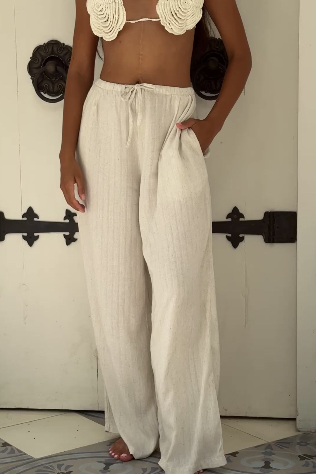 Breeze Linnen blend Pants – arunwear